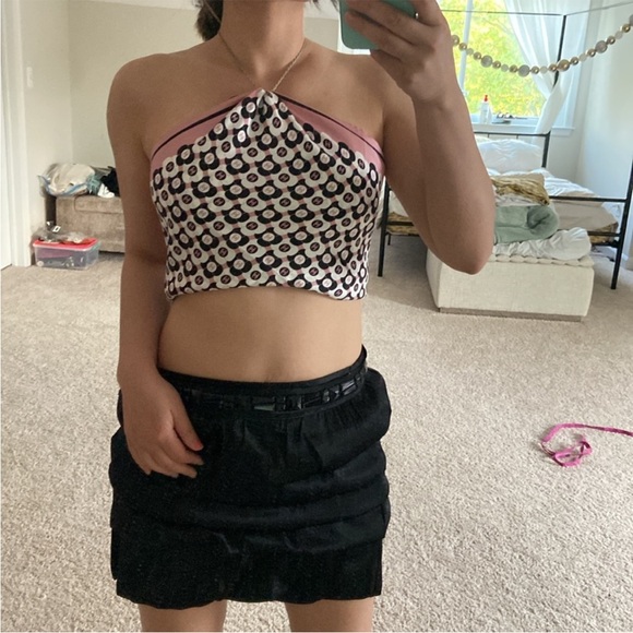 Chanel 100% Silk square scarf - Picture 12 of 16